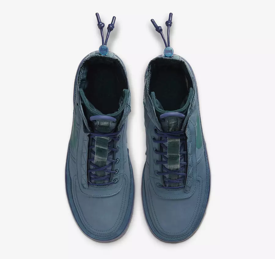 Nike Air Force 1 Shell Midnight Turquoise BQ6096-300 Data de lançamento