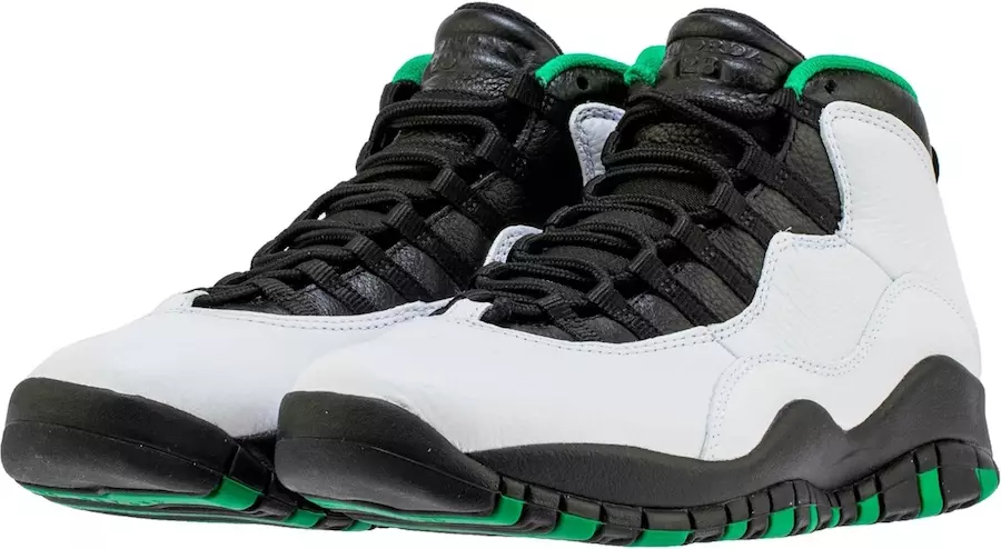 Seattle Air Jordan 10 310805-137 2019 Datum vydání