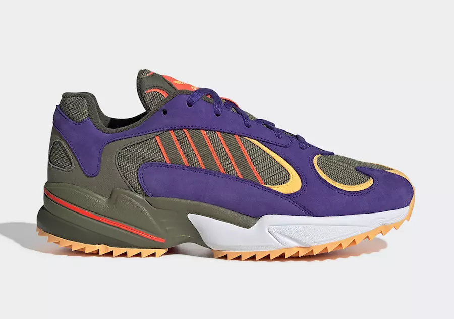 Az adidas lila és napvörös színt ad a Yung-1 Trailre