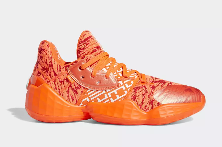 adidas Harden Vol 4 Orange Solar Red EH2409 გამოშვების თარიღი