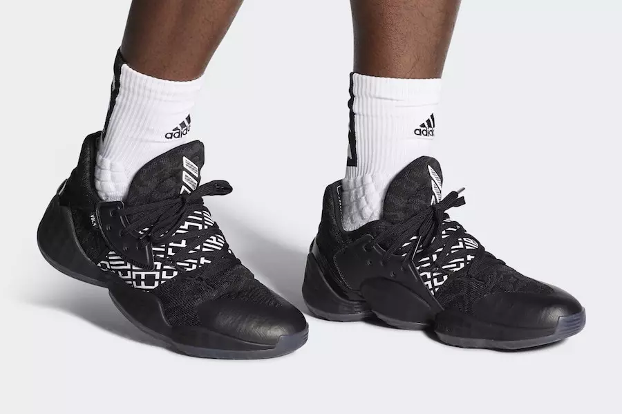 adidas Harden Vol 4 Black EH2410 გამოშვების თარიღი