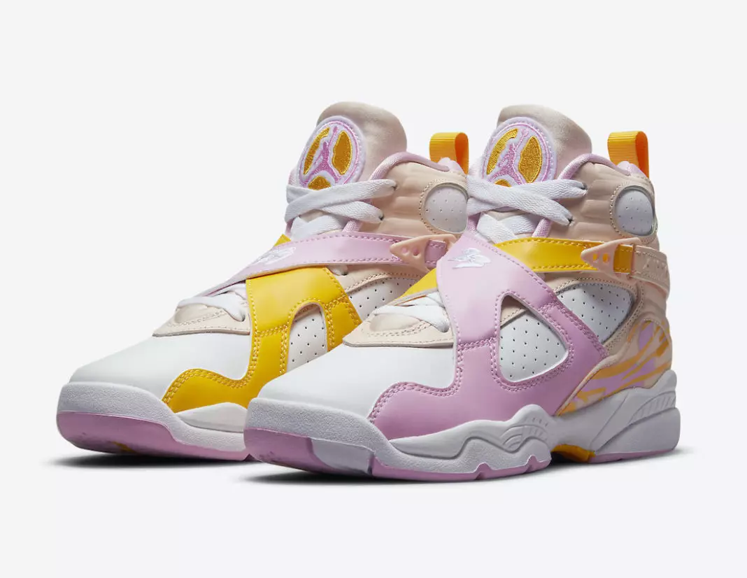 Air Jordan 8 GS Arctic Punch 580528-816 Tarehe ya Kutolewa