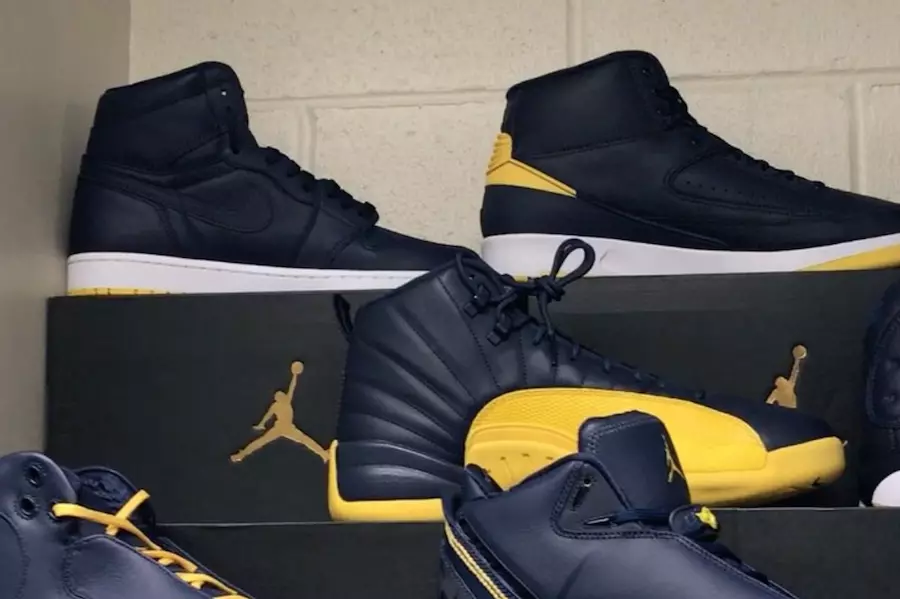 Michigan minden Air Jordan Retro-t kukorica és kék színben mutat be