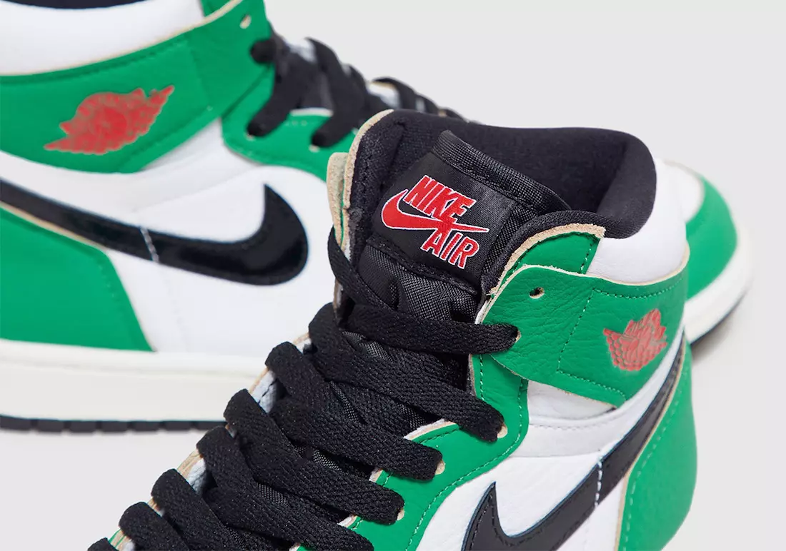 تاریخ انتشار Air Jordan 1 High OG Lucky Green DB4612-300