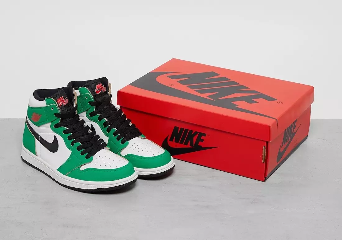 Air Jordan 1 Lucky Green DB4612-300 تاريخ الإصدار السعر