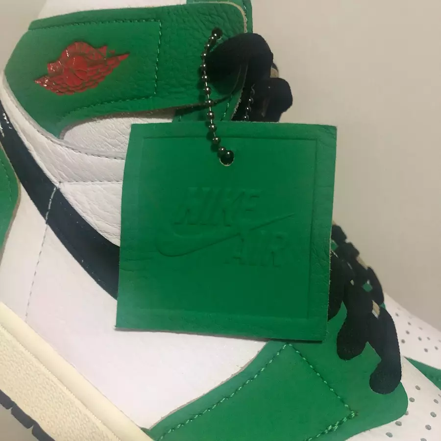 Air Jordan 1 Lucky Green DB4612-300 Dáta Eisiúna