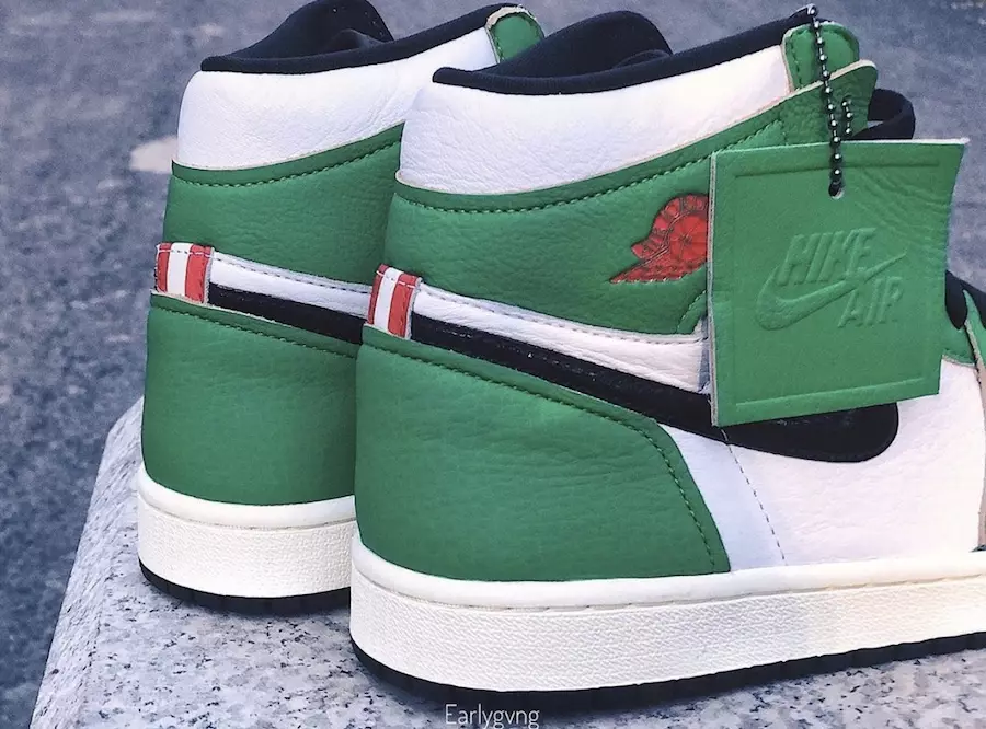 Ngày phát hành Air Jordan 1 WMNS Lucky Green DB4612-300