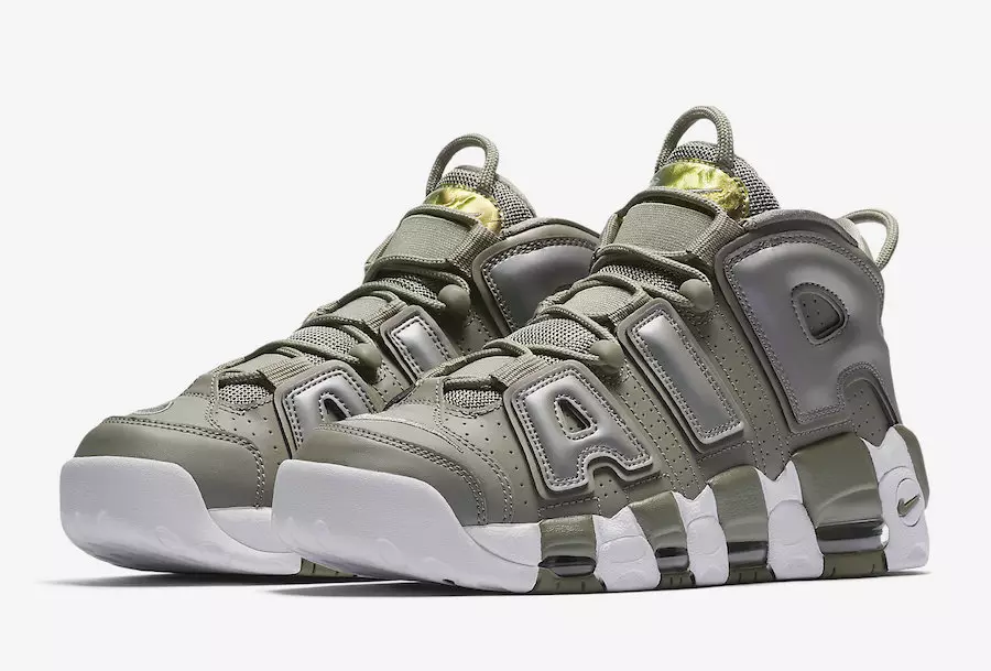 Nike Air Vairāk Uptempo Shine Dark Stucco