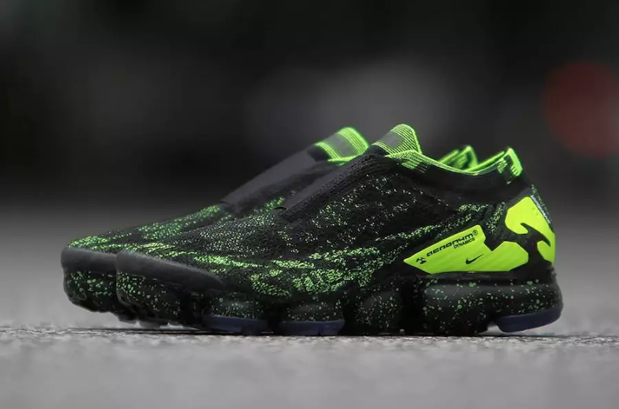 頭字語 Nike Air VaporMax Moc 2 Black Volt AQ0996-007