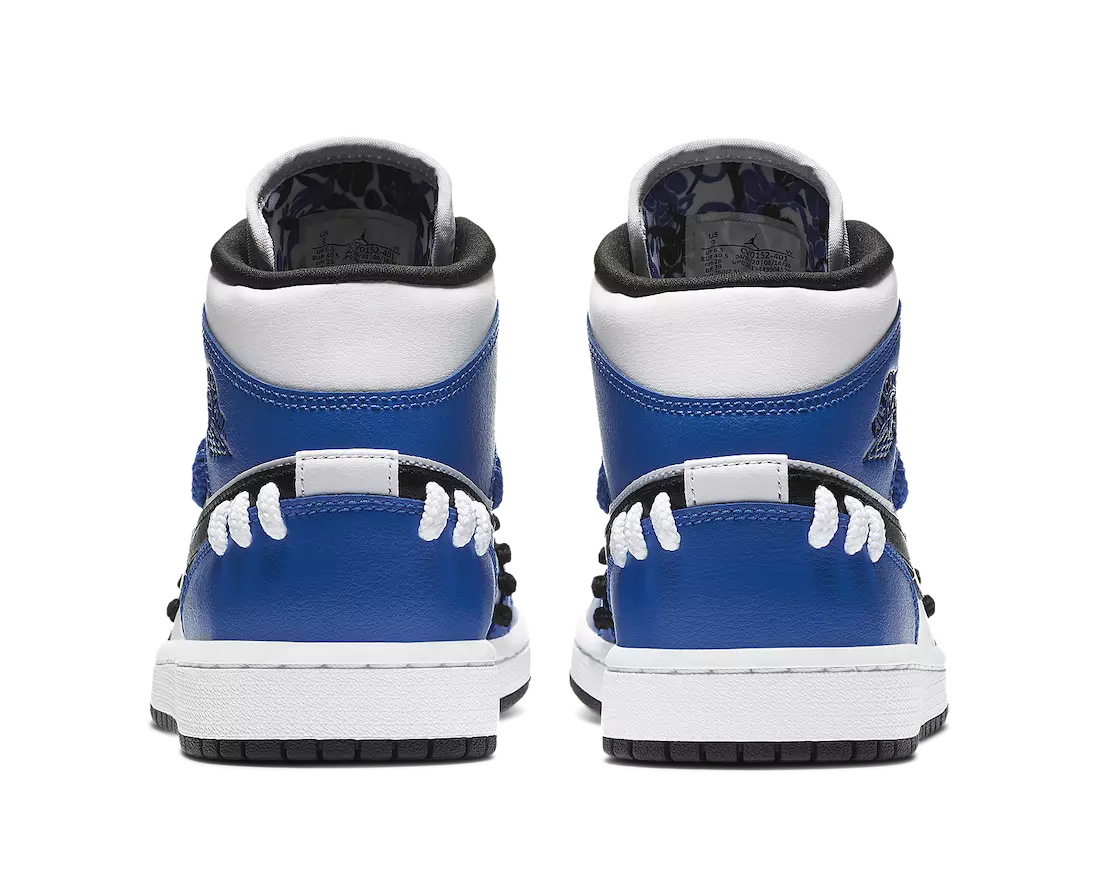 Air Jordan 1 Mid SE Sisterhood Game Royal CV0152-401 Išleidimo data