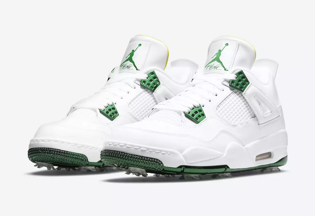 Air Jordan 4 Golf Metallic Green CZ2439-100 תאריך יציאה