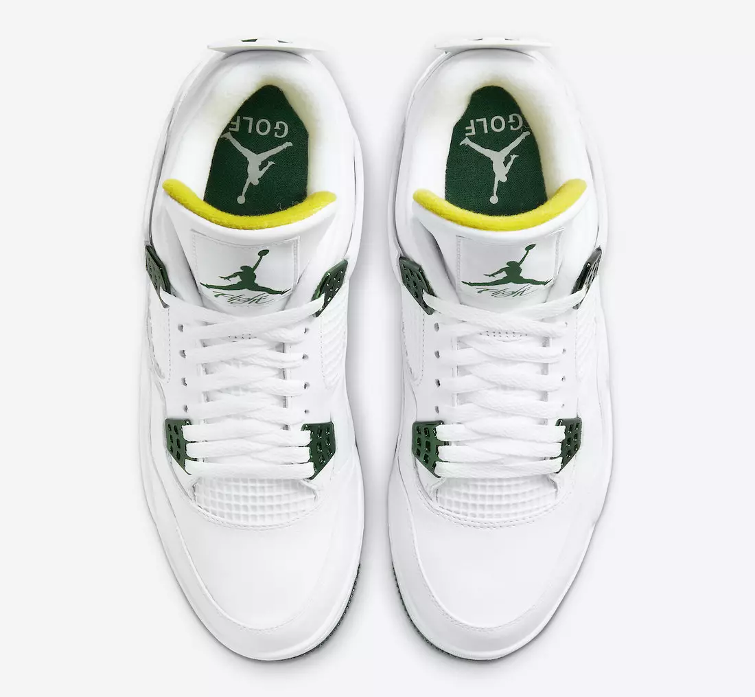 Air Jordan 4 Golf Metallic Green CZ2439-100 تاريخ الإصدار