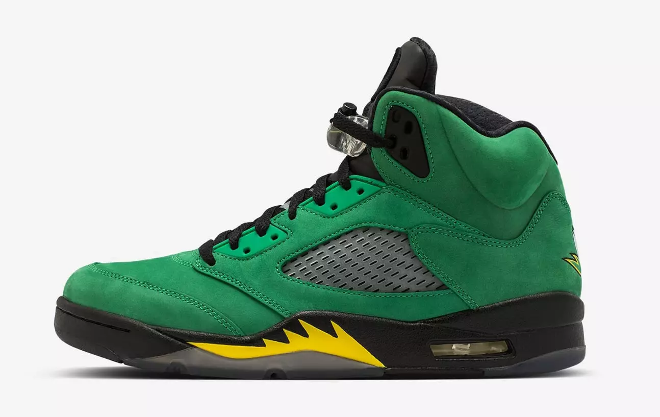 Air Jordan 5 Zielone kaczki Oregon