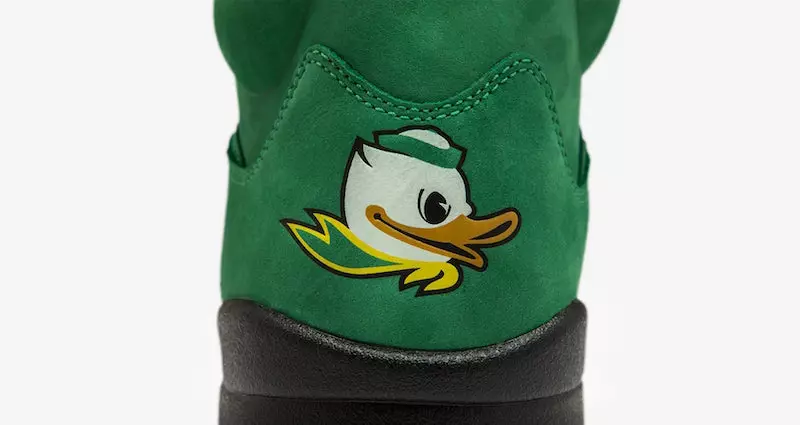 Air Jordan 5 Vert Oregon Ducks