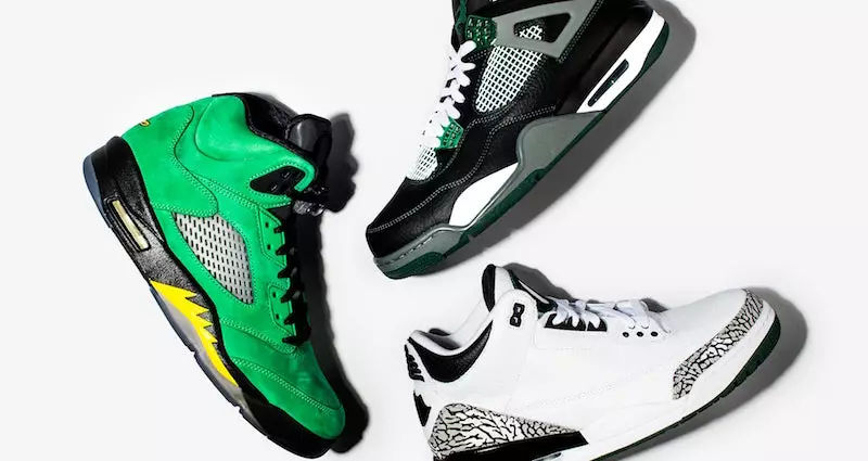 Oregon Ducks Air Jordan Collection