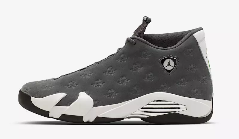 Air Jordan 14 Grå Oregon Ducks