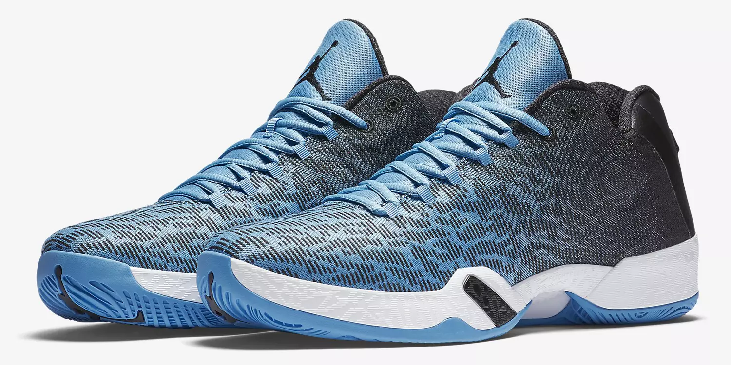 Jordan XX9 נידעריק UNC אוניווערסיטעט בלוי