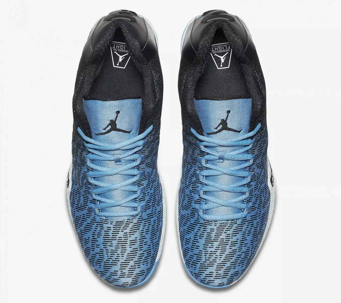 Jordan XX9 נידעריק UNC אוניווערסיטעט בלוי