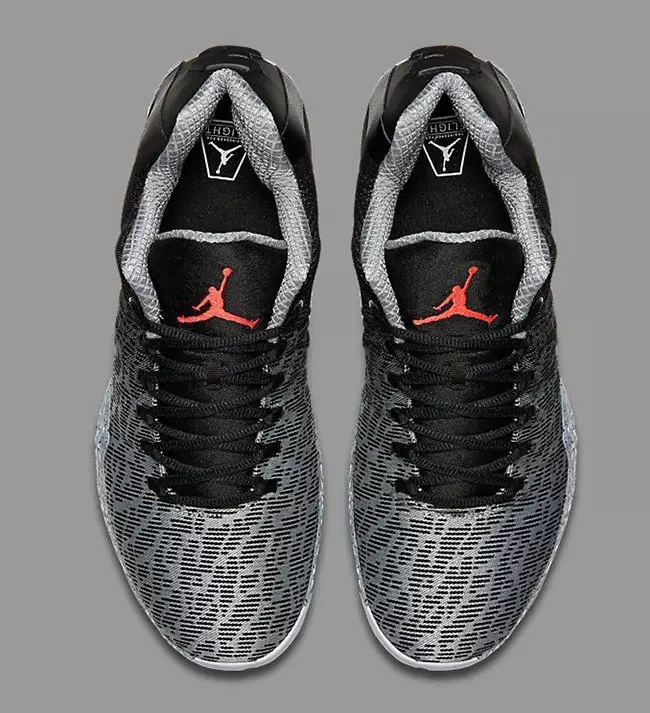 Air Jordan XX9 Inframerah Hitam Rendah