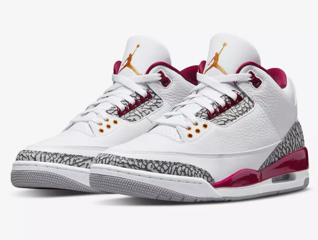 Air Jordan 3 Cardinal Red CT8532-126 Data lansării Preț