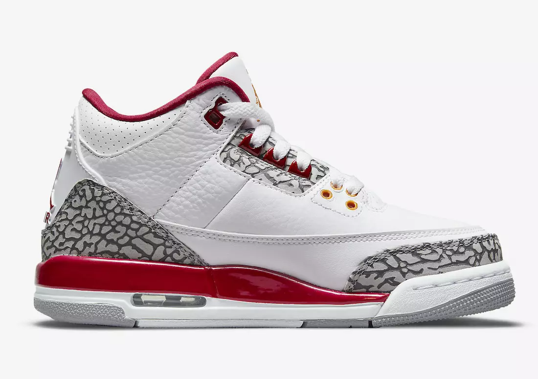 Air Jordan 3 Cardinal Red GS 398614-126 Дата выпуску