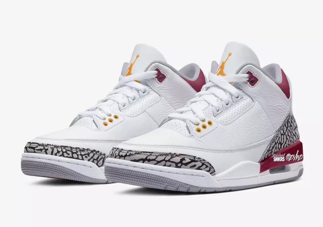 Datum vydání Air Jordan 3 Cardinal