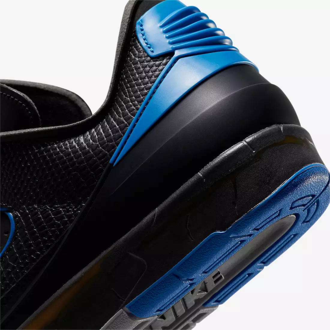 2021 Off-White Air Jordan 2 Low Black Varsity Royal DJ4375-004 Tarehe ya Kutolewa Bei