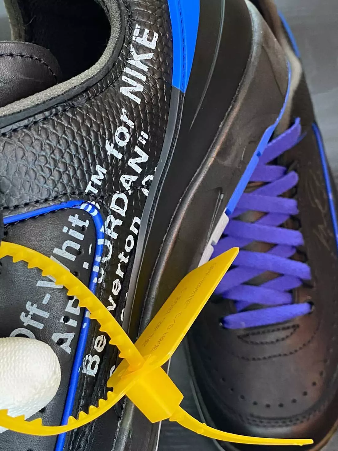 Tanggal Rilis Off-White Air Jordan 2 Low Black Blue