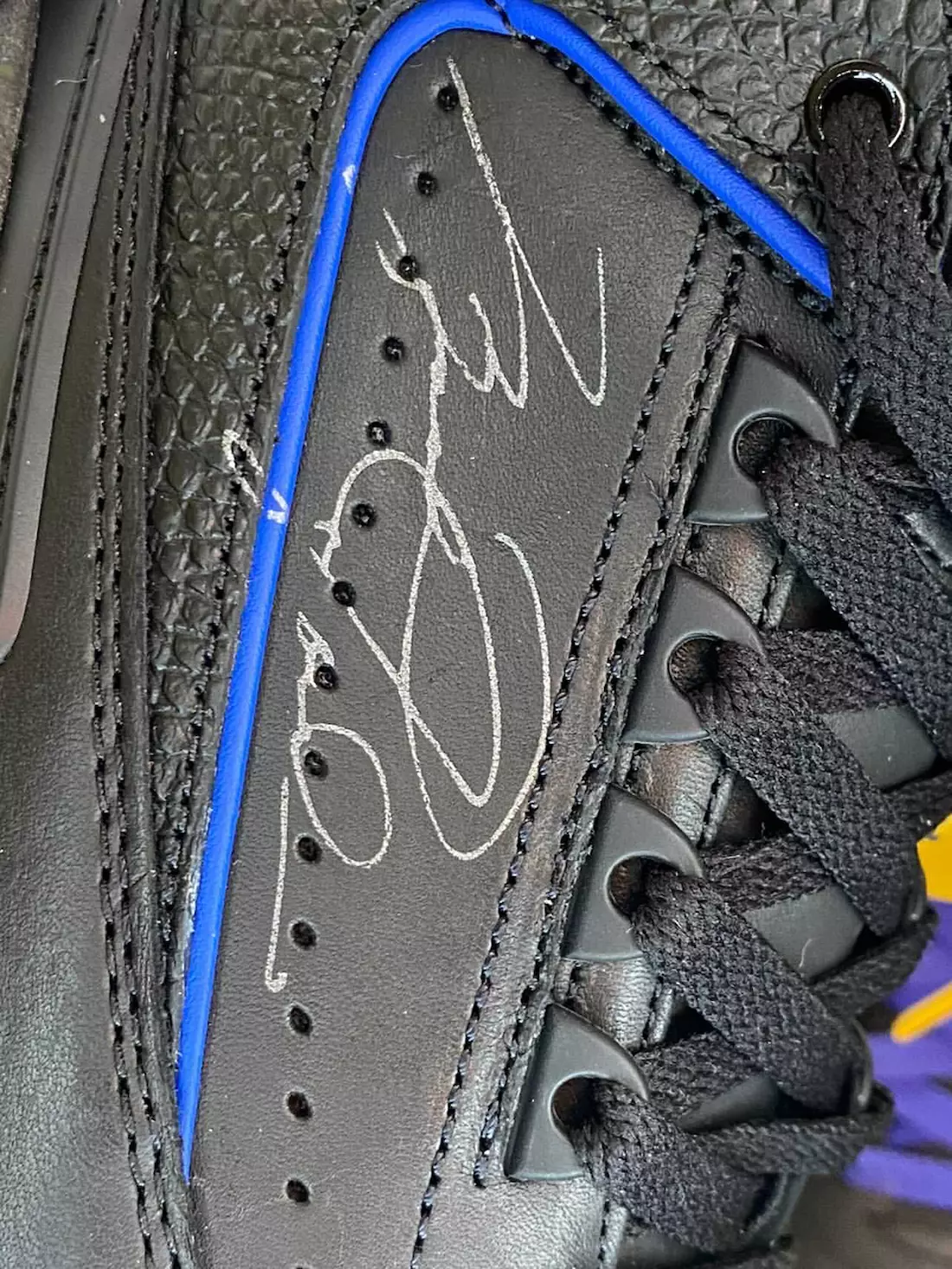 Mazbalts Air Jordan 2 Low Black Blue Izdošanas datums