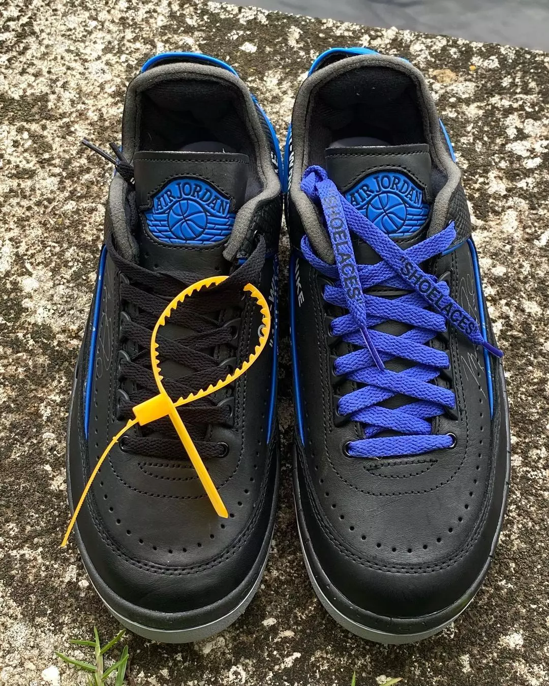 Mazbalts Air Jordan 2 Low Black Blue DJ4375-004 Izdošanas datums