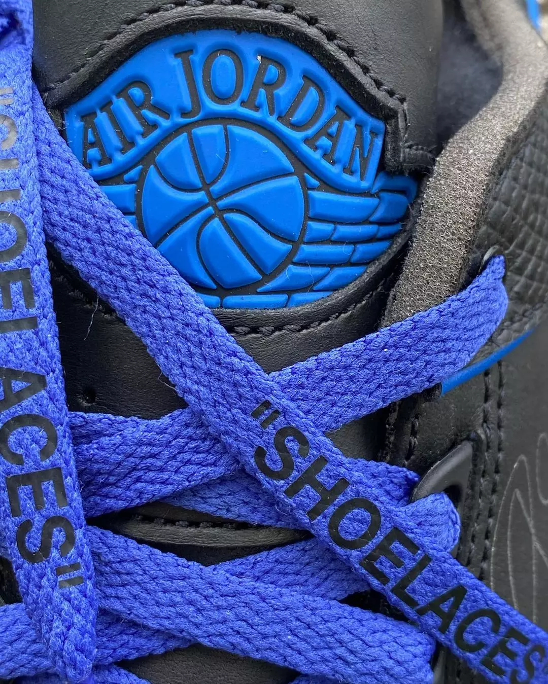 Off-White Air Jordan 2 Low Black Blue DJ4375-004 Útgáfudagur