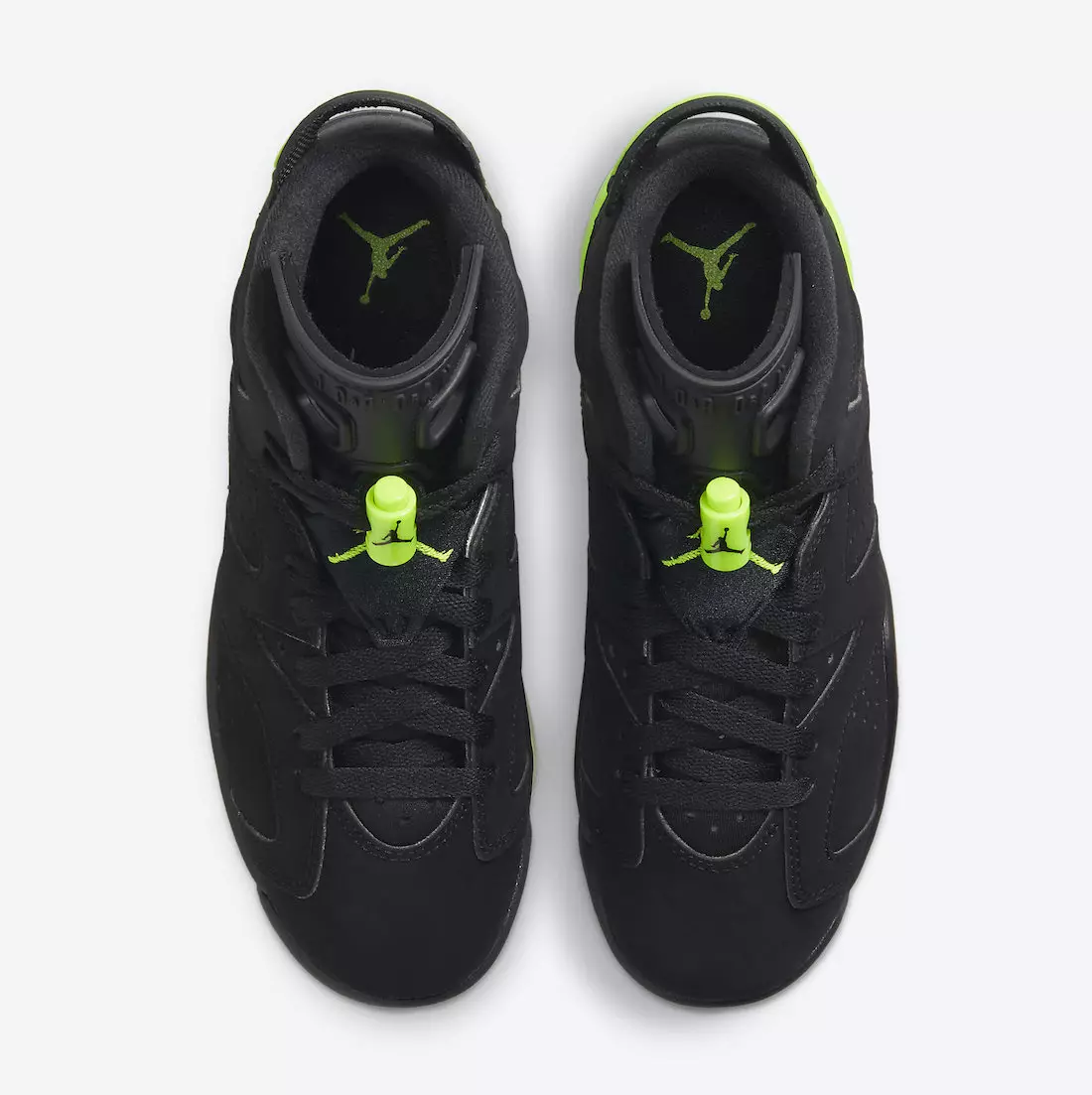 Детские кроссовки Air Jordan 6 Electric Green 384665-003