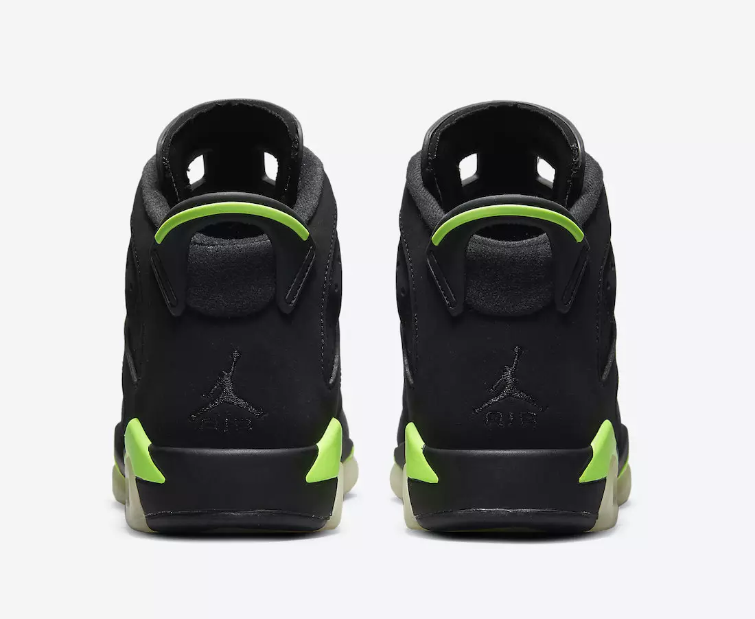 Air Jordan 6 verde electric pentru copii 384665-003