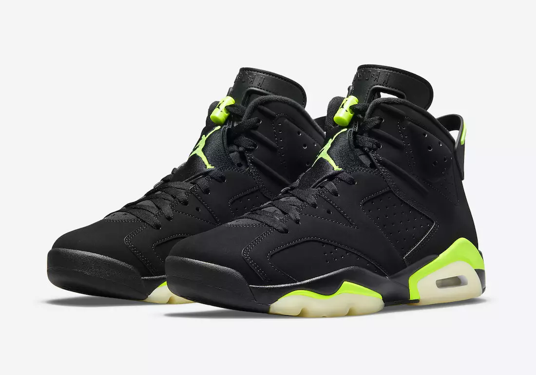 Air Jordan 6 Electric Green CT8529-003 Harga Tarikh Tayangan