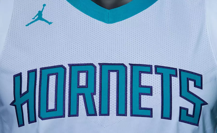 Jordan Charlotte Hornets Uniformen Trikoten