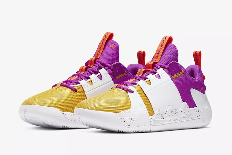 Jordan Zero Gravity Amarillo Yellow Bright Purple AT4030-157 Izlaišanas datums