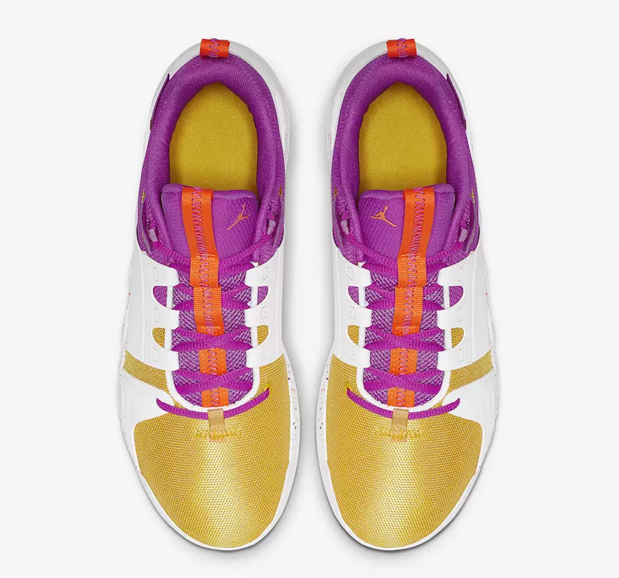 Jordan Zero Gravity Amarillo Yellow Bright Purple AT4030-157 Útgáfudagur