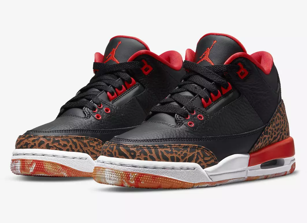 Air Jordan 3 GS "Kumquat" расмий сүрөттөрү