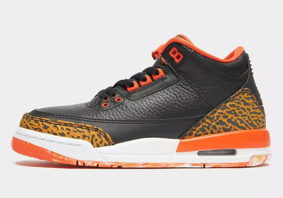 Air Jordan 3 GS Kumquat Team Orange Tarikh Tayangan