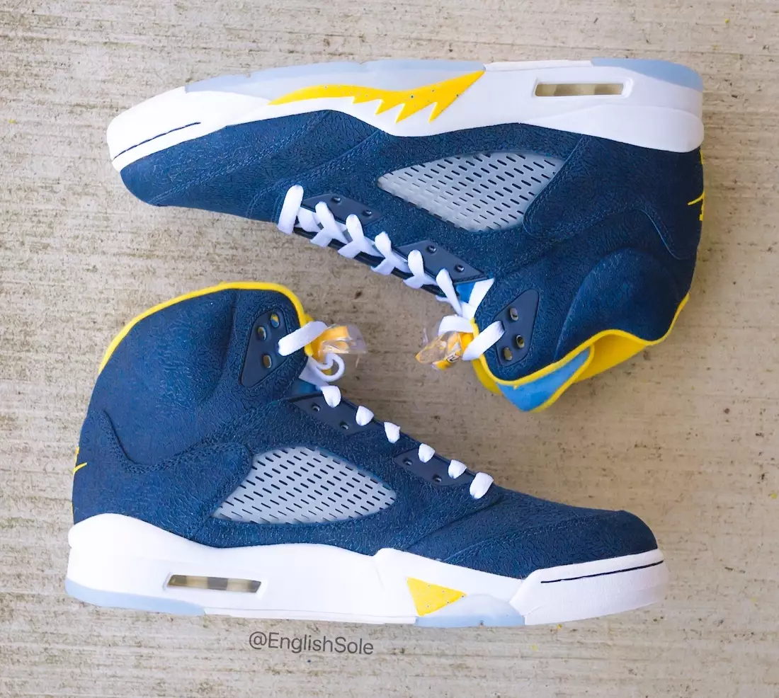 Air Jordan 5 Marquette PE 2021