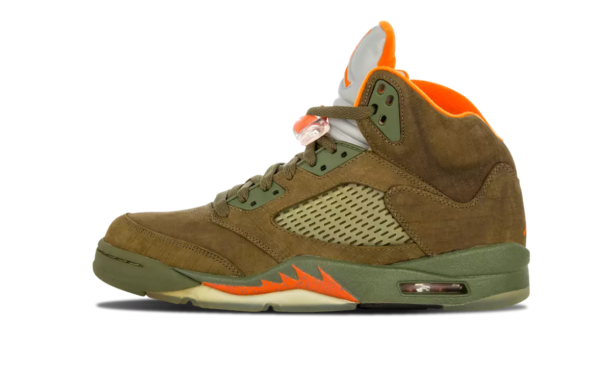 Air Jordan 5 Olive 314259-381 2006 Датум на издавање