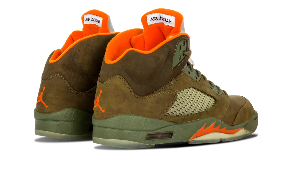 Air Jordan 5 Olive 314259-381 Data di rilascio 2006