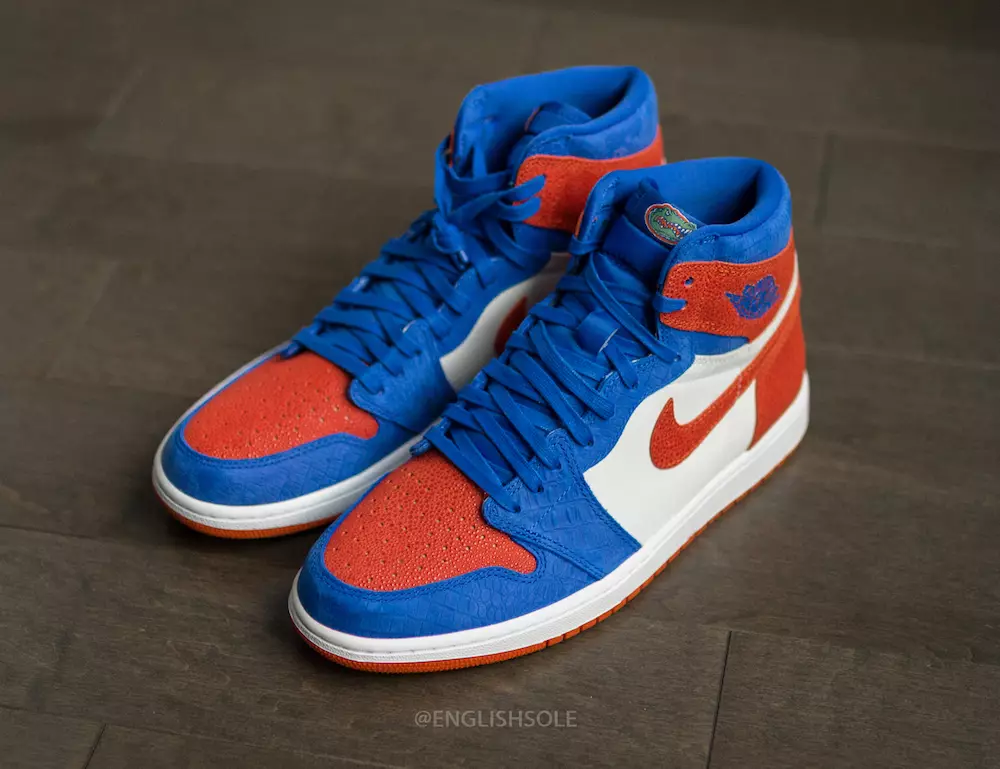 Jacarés Air Jordan 1 High OG Florida