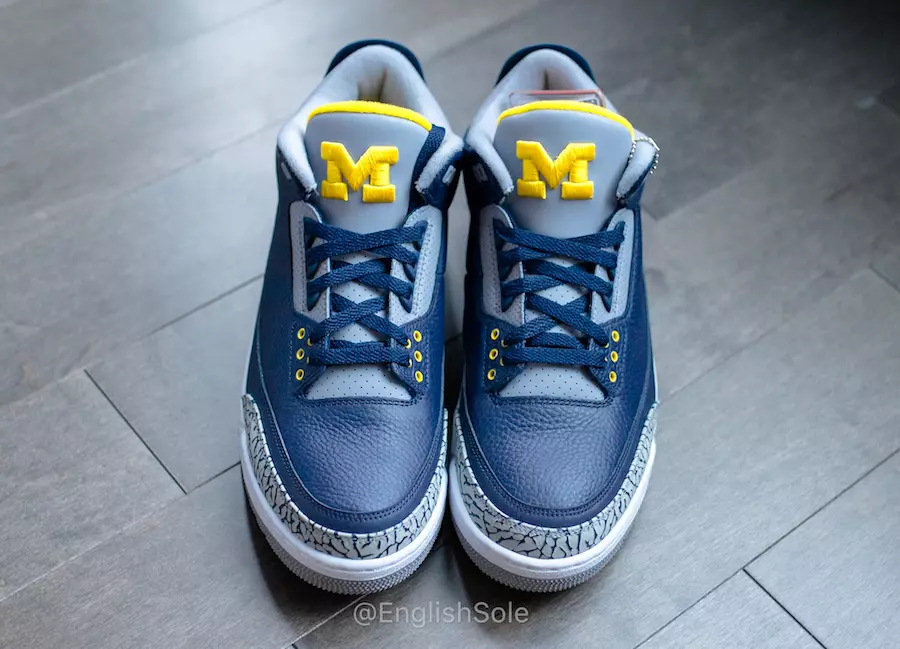 Jordan 3 Michigan