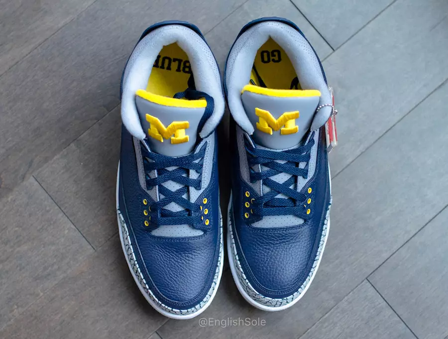 Jordan 3 Michigan