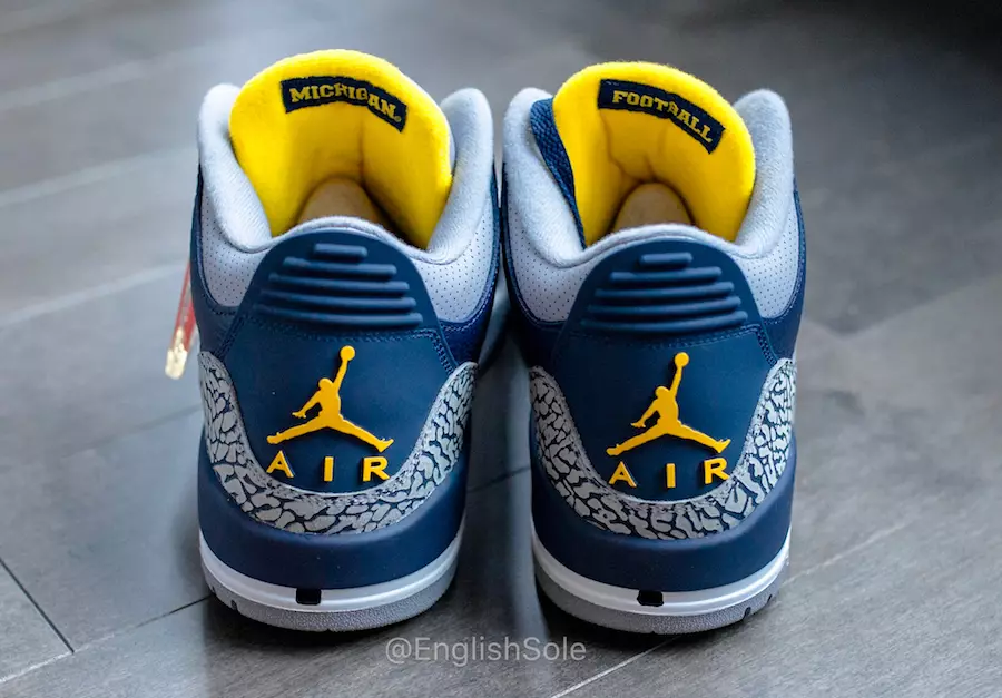 Jordan 3 Michigan