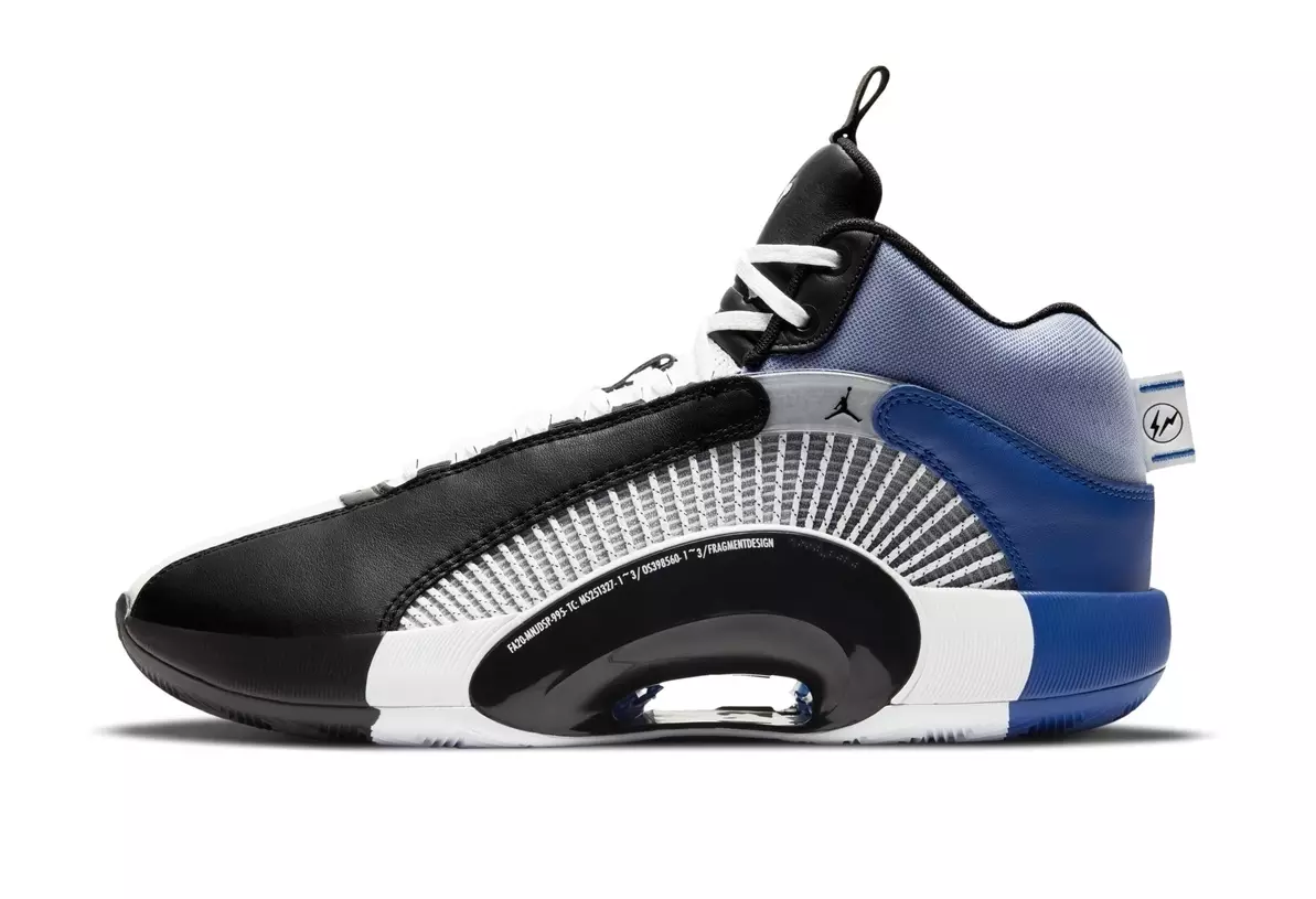 Fragment Air Jordan XXXV 35 Թողարկման ամսաթիվ