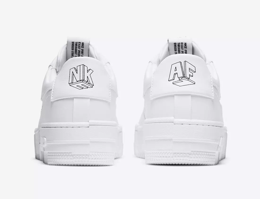 Nike Air Force 1 Pixel Bianche CK6649-100 Data di rilascio