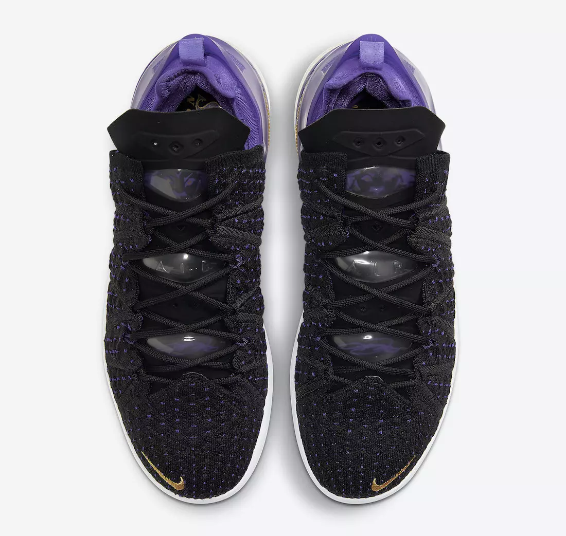 Nike LeBron 18 Lakers Court Purple CQ9283-004 Utgivelsesdato