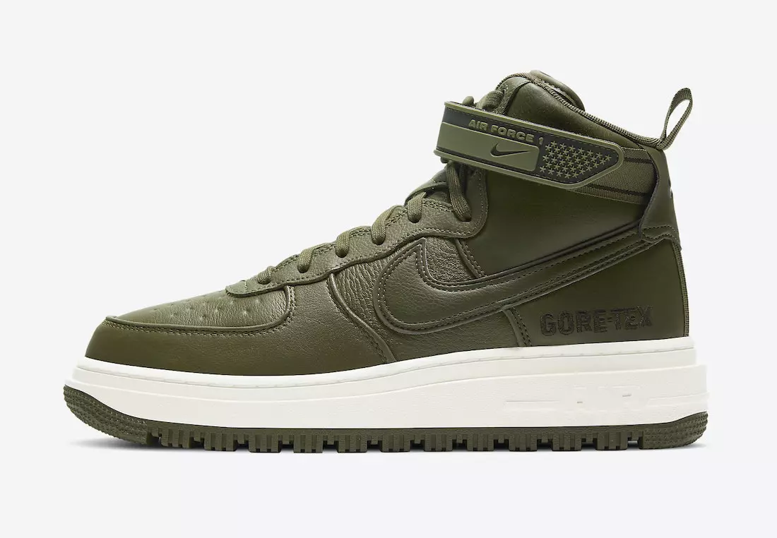 Nike Air Force 1 Gore-Tex Boot Medium Olive CT2815-201 Ngày phát hành